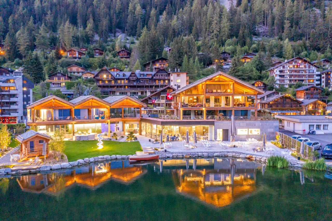 Au Club Alpin Hotel Champex-Lac Eksteriør billede